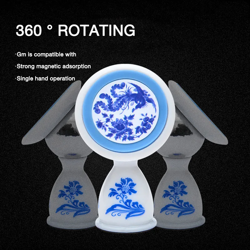 

Mobile Phone Holder Sucker Type Car Magnetic Magnet Put Car Magnetic Navigation Multifunctional