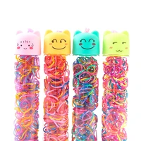 hair accessories band baby bandeau cheveux scrunchies tiara disposable rubber band girl colorful small big envio gratis bottled