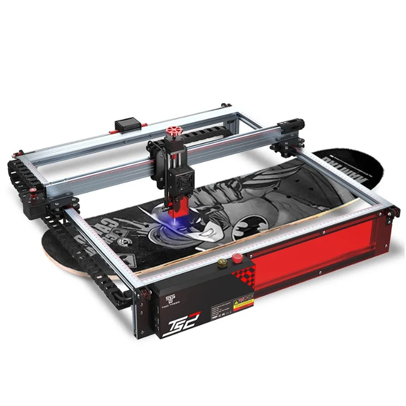 

TWOTREES TS2 10W Automation 450*450mm Engraving Area 0.1mm High Precision Desktop DIY Laser Cutting Machines for Metal Acrylic