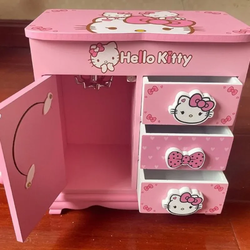 Новый Hello Kitty Kuromi My melody аниме мультфильм милый каваи стиль девушка музыка