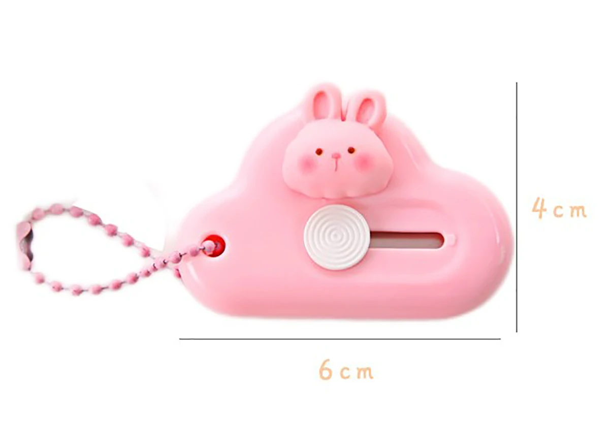 Милый канцелярский нож брелок миниатюрная коробка для упаковки бумажных