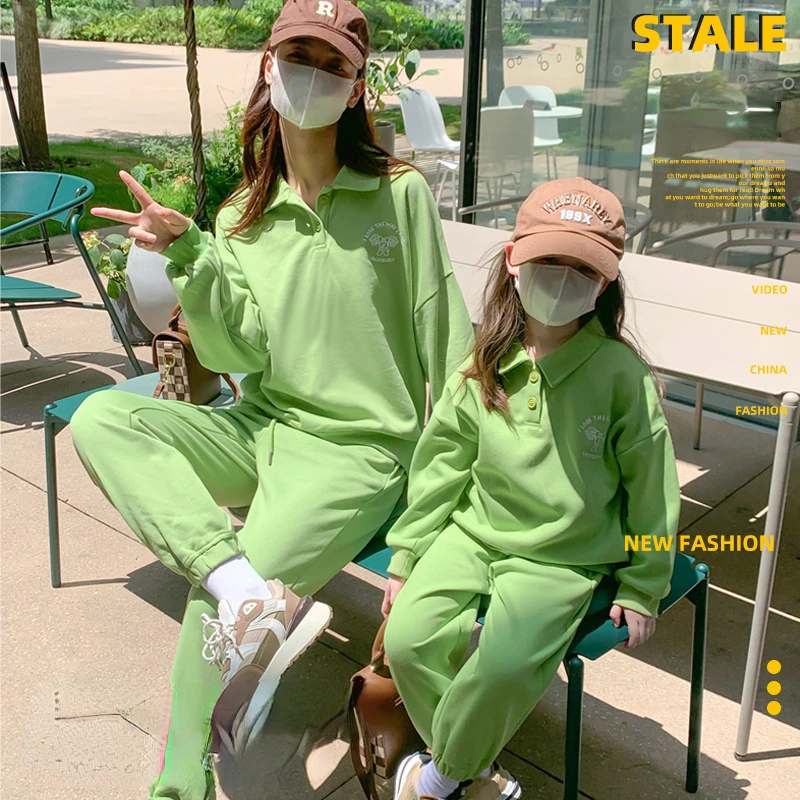 

Family Clothing Sets Mother And Daughter Matching Outfits Mom And Son Clothes Child Boys Girls Two Piece Sets Womens Outifits