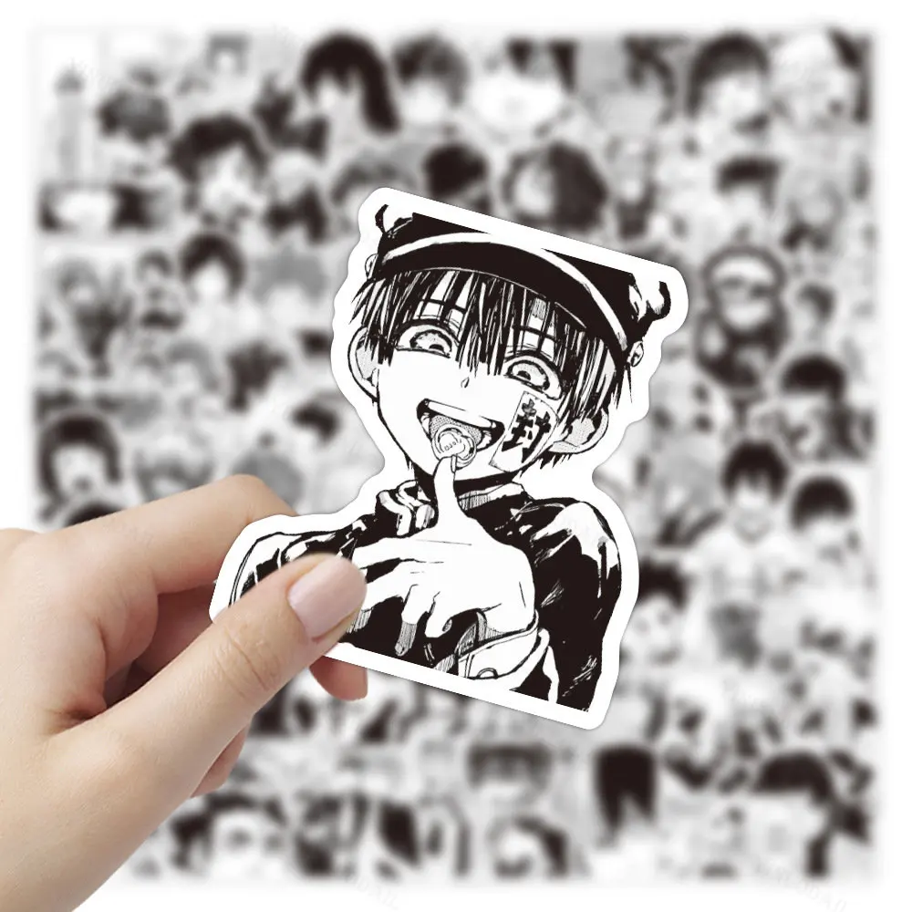 

100PCS Mix Anime Jujutsu Kaisen Demon Slayer Stickers Decals DIY Skateboard Laptop Phone Kids Cartoon Cool Sticker Toys