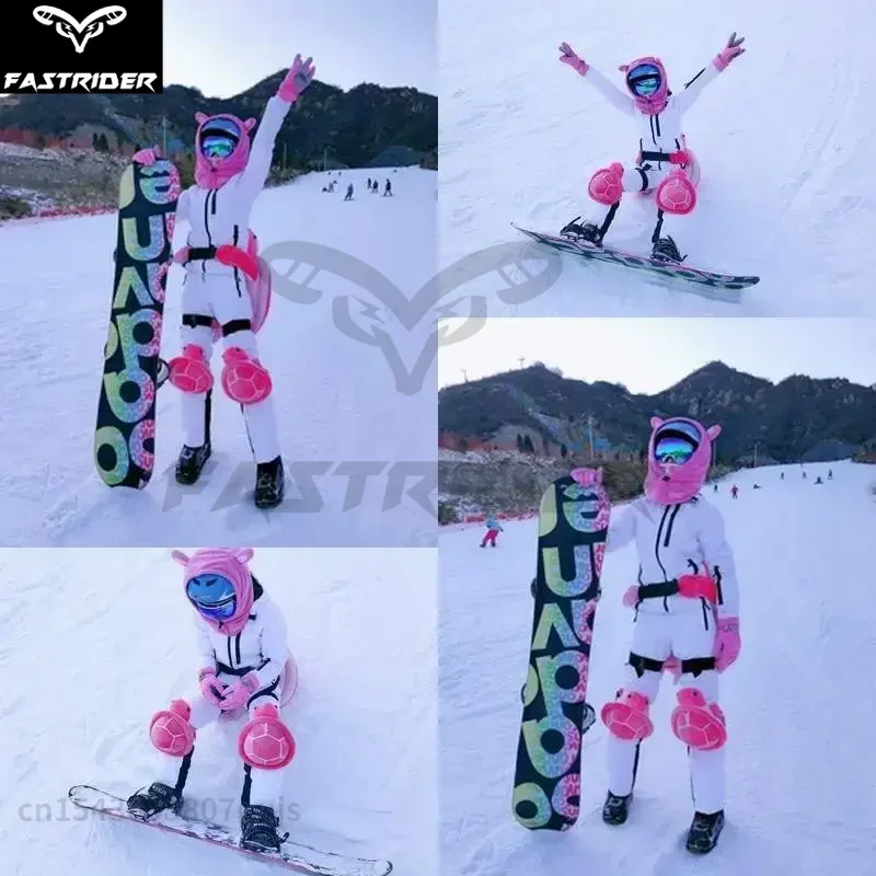 Наколенники для взрослых и детей Мягкие накладки на бедра катания лыжах