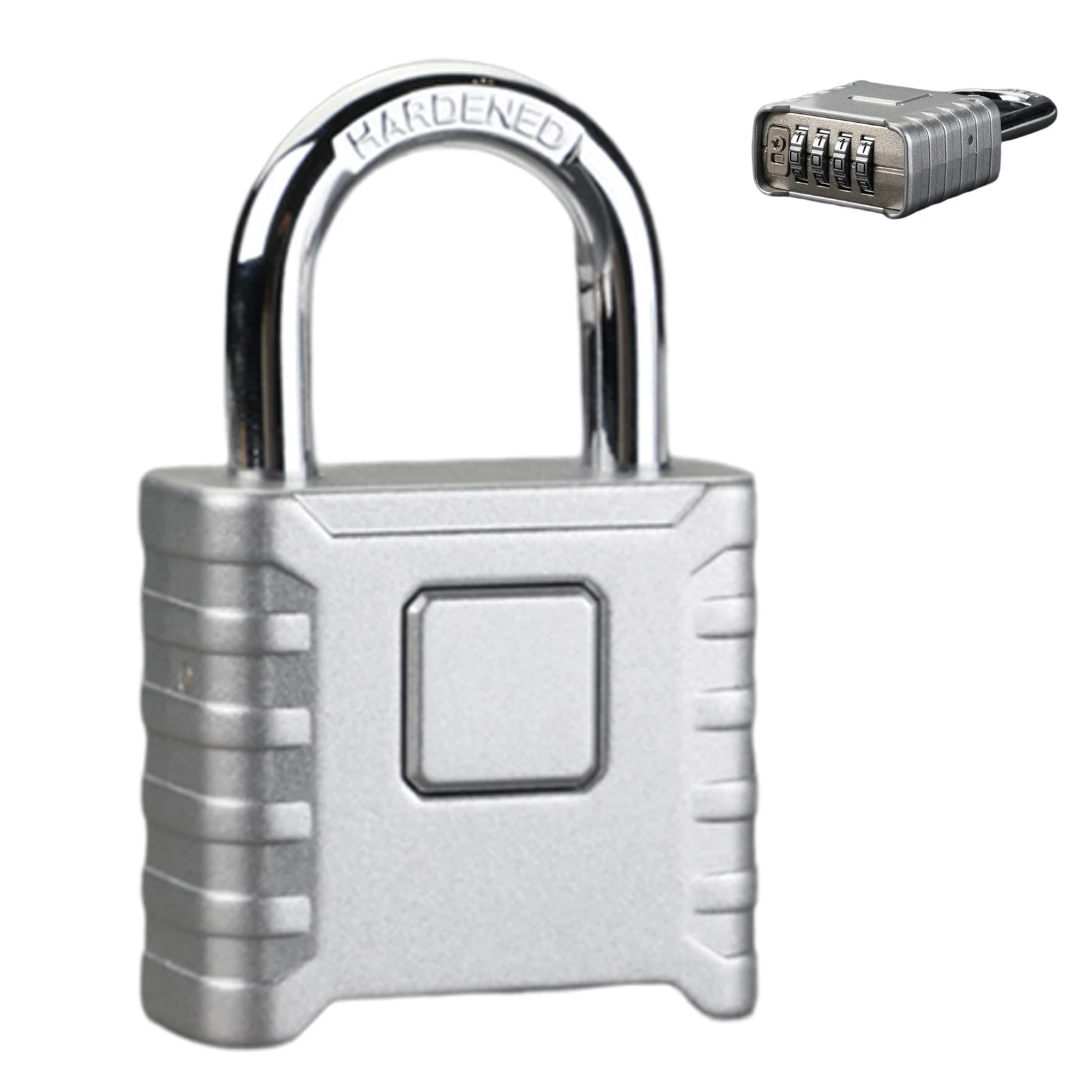 

Heavy Duty Home School Outdoor Warehouse Shed Combination Padlock 4 Digit Garage Zinc Alloy Resettable 53mm Large Weatherproof