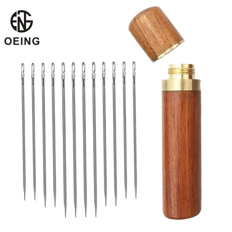 

12 шт./упаковка, швейные иглы из нержавеющей стали