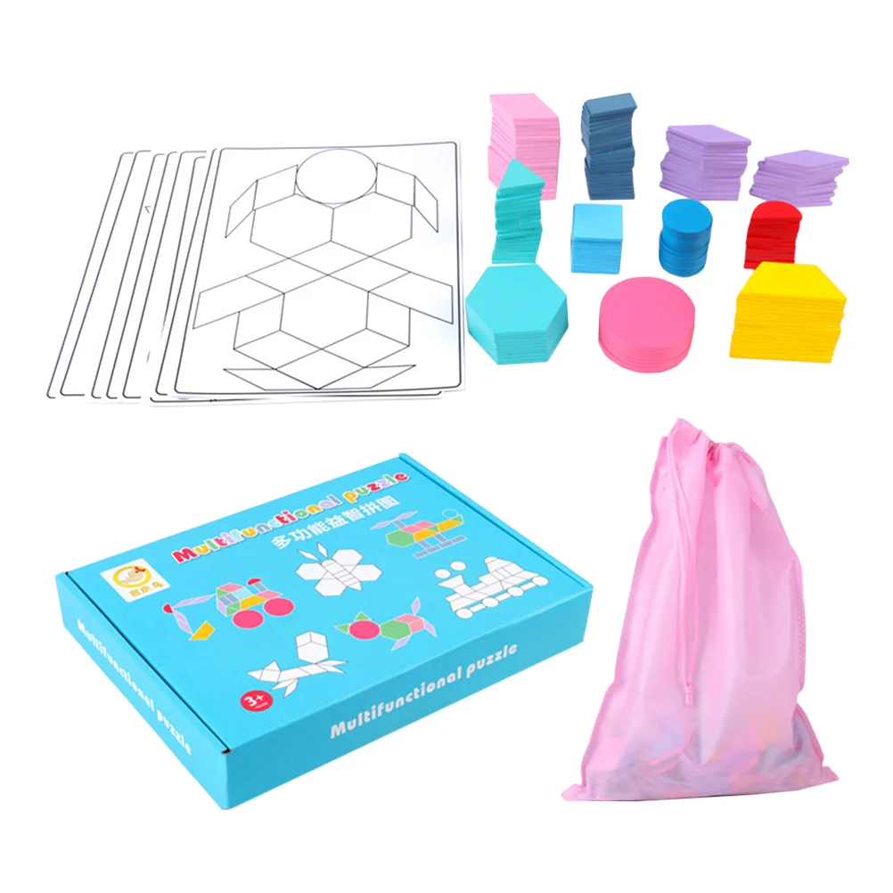 

1 Set of Creative Jigsaw Puzzle Funny Kid DIY Puzzle Plaything Birthday Gift