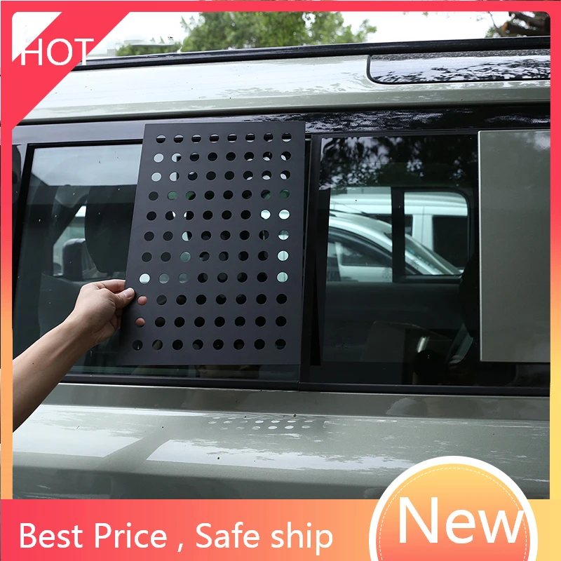 

For Land Rover Defender 110 2020-2022 Exterior Details Car Rear Window Glass Guard Plate Decorative stickers Car Accessories