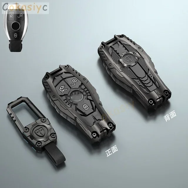 

Чехол для автомобильного ключа, брелок для Mercedes Benz A C E S G Class GLA CLA GLK GLC CLS W204 W463 W176 W251 W205 AMG Металл