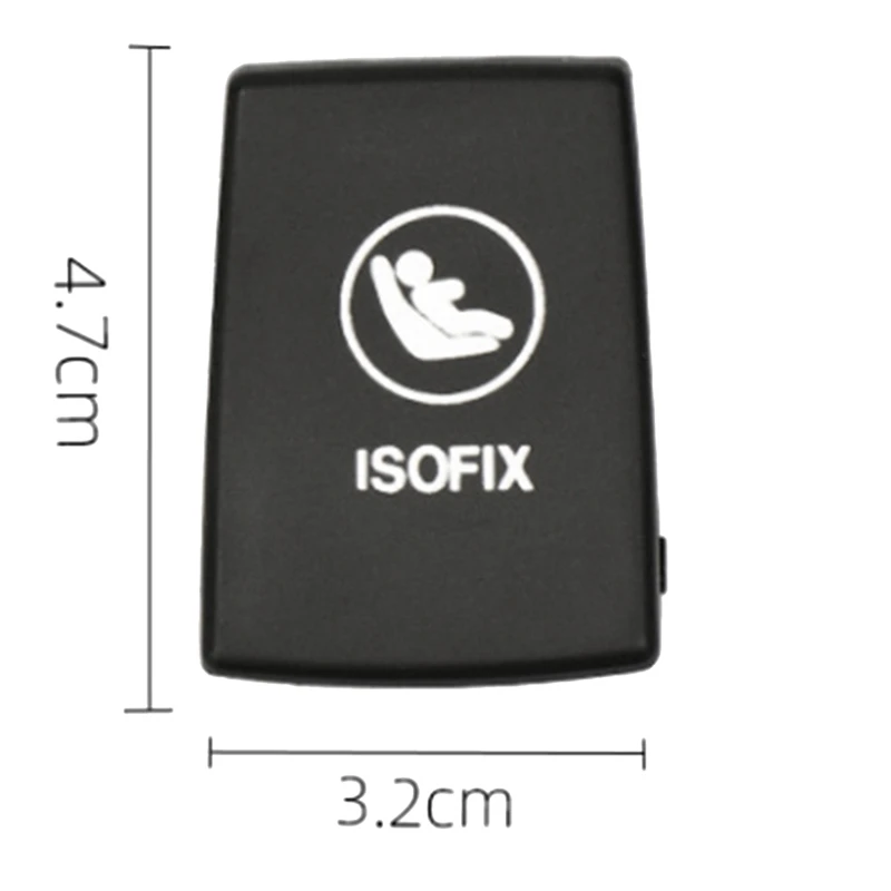 Заднее детское сиденье безопасный якорь ISOFIX чехол для BMW X1 F48 F49 2016-2023 с крючком на