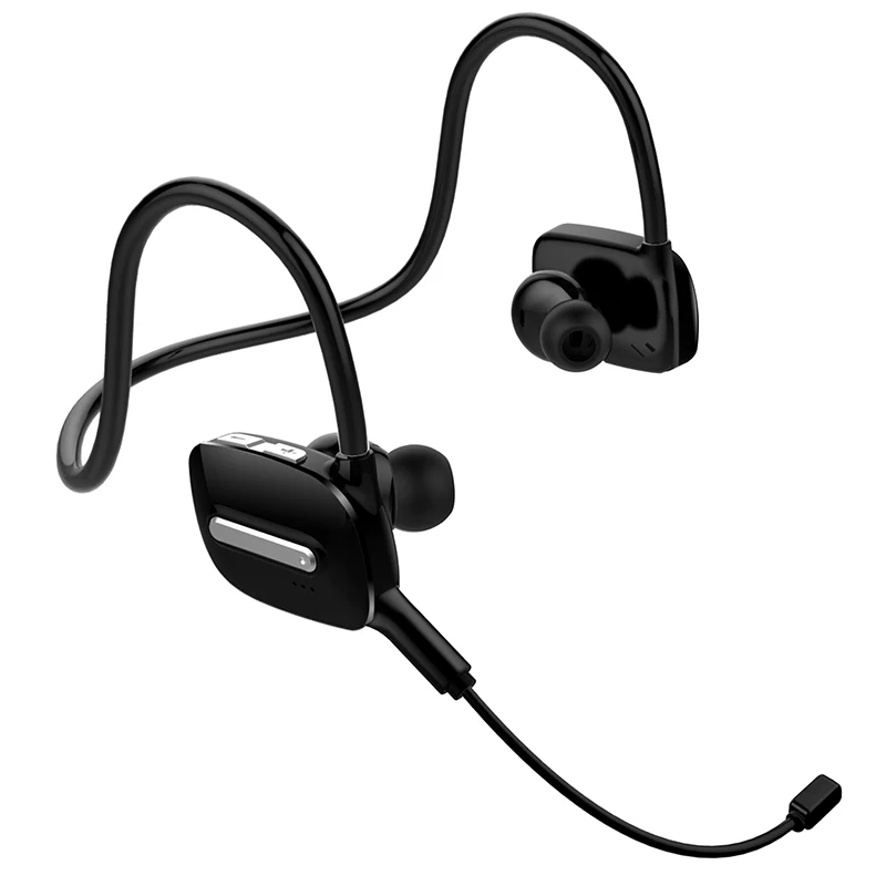 

S802 Headphone HD Microphone Sport Bluetooth Earphone Stereo Neckband Wireless HiFi Gamer Headset Handsfree Head Mounted