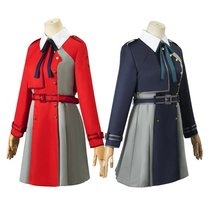 Женский костюм для косплея Takina Inoue из аниме Lycoris Recoil nishikier Chisato Униформа парик