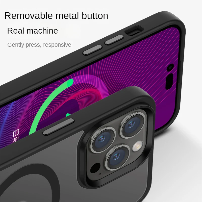 Kup Wyczucie Skóry Dla MagSafe Dla Apple IPhone 14 Plus 14 13 12 11 Pro Max Mini X XS Mas XR 8 7 6 6S Magnetyczny Futerał Na Telefon Klasyczna Okładka