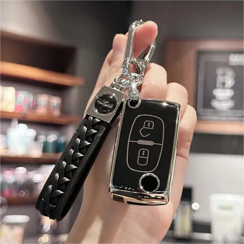 Аксессуар-брелок для Peugeot 207 307 308 407 3008 5008 807 и Citroen C2 C3 Picasso Berlingo материковый Китай