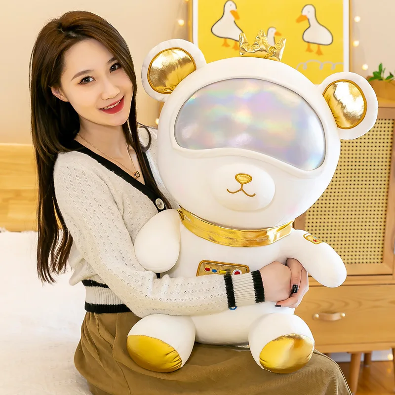 

Online Celebrity Astronaut Kawaii Teddy Bear Plush Toy Cute Space Bear Doll Grab Machine Doll Valentine'S Day Girlfriend Gift