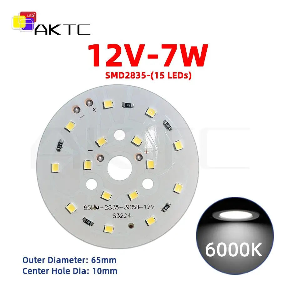 

Светодиодная панель Ankatec 65/48MM-2835-12V 5Вт/7Вт