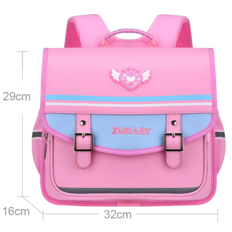 New Student Horizontal British Style Children Simple Backpacks Girl Boy High-capacity Waterproof School Bags for Grades 1-6 Hot