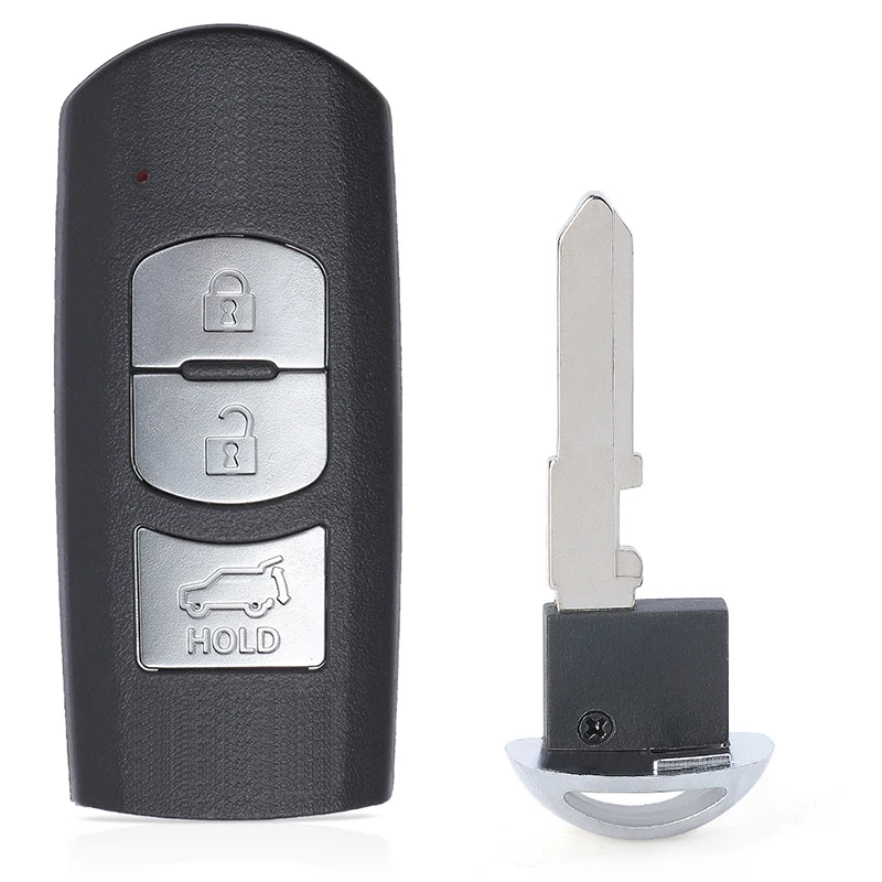 Чип KEYECU с 3 кнопками 433 92 МГц ID49 для Mazda CX-5 CX-9 2017 2018 автоматический умный пульт