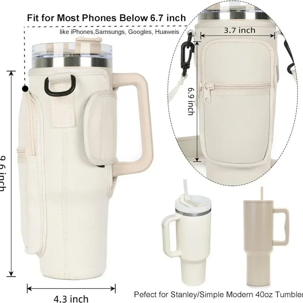 Сумка-переноска для бутылок Stanley 40 унций с регулируемым плечевым ремнем