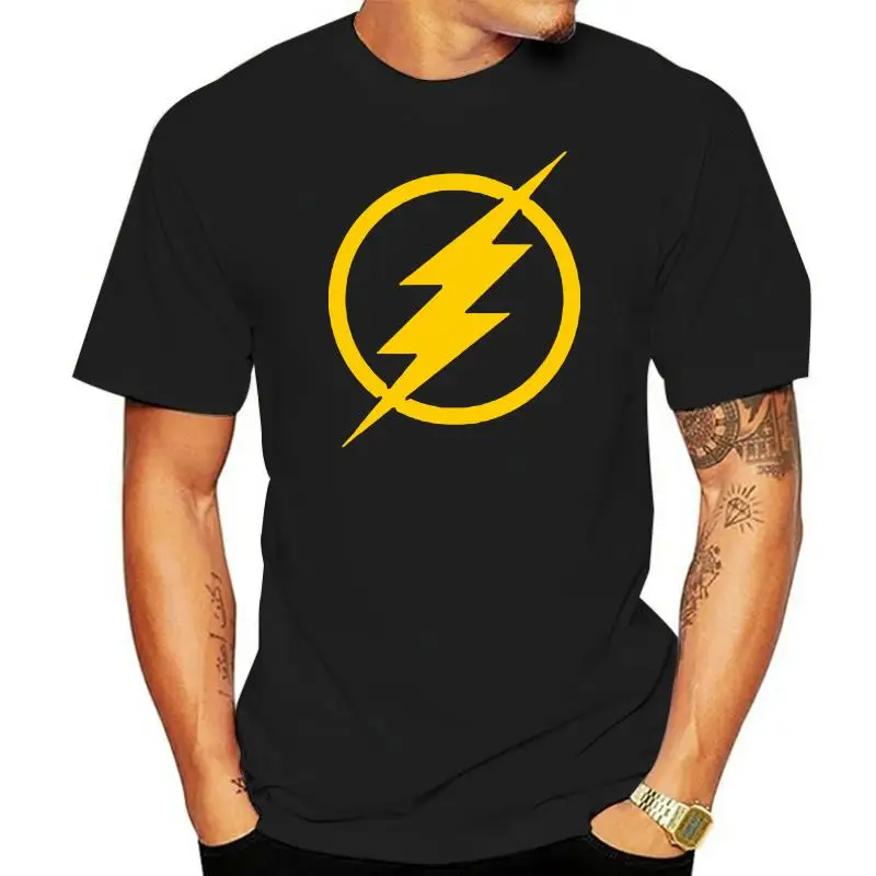 

2022 New Arrival The Flash Star Labs Luminous Printed Mens T Shirt Long Sleeve Cotton Top Tees Plus Size