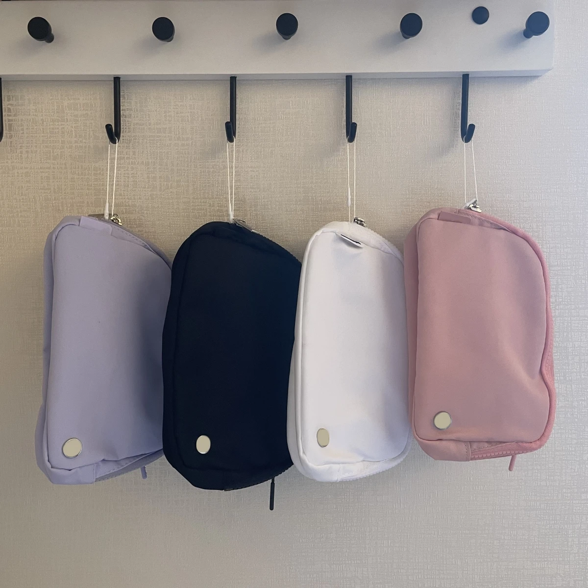 Luluwomen Everywhere Belt Bag 1L Fitness Waist Outdoor Sports Fanny Pack Zip Oxford FashionLeisure Yoga Running Bum Bags