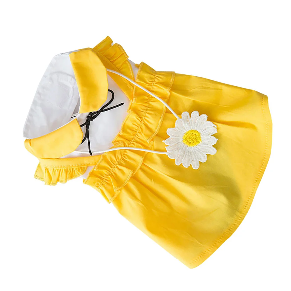 

Dog Pet Summer Puppy Clothes Dress Skirt Costume Dresses Garmentleash Kitten Harness Cat Outfit Vest Shirt Party Decorativegirl
