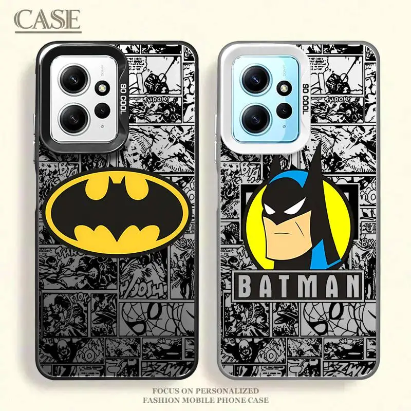 B-телефон с логотипом Φ для Redmi Note 10 12 13 4G Бэтмен-герой 10S 10Pro 11 11S Pro4G чехол S