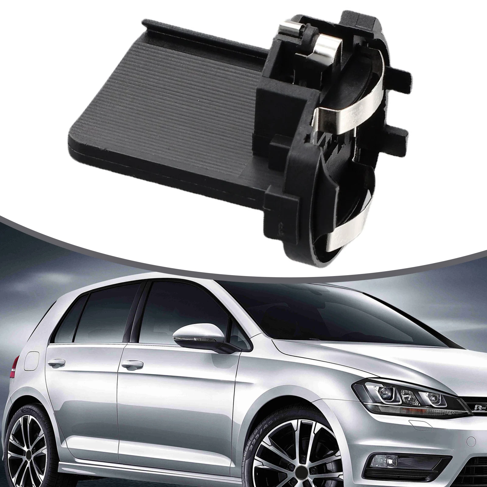 

2pcs H7 Headlight Bulb Socket Retainer Holder Adapter For Mercedes-Benz Vito W447 For Passat For Scirocco For Golf MK6 MK7/E