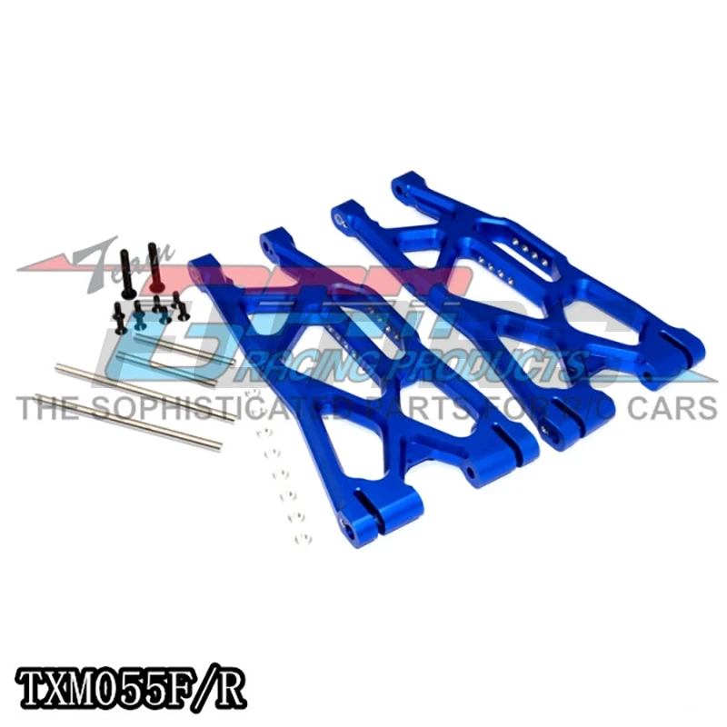 

RC автомобиль Запчасти X-MAXX 1/5 обновленные аксессуары Алюминий сплав спереди и сзади универсальная Нижняя подвесной качающийся рычаг TXM055F/R