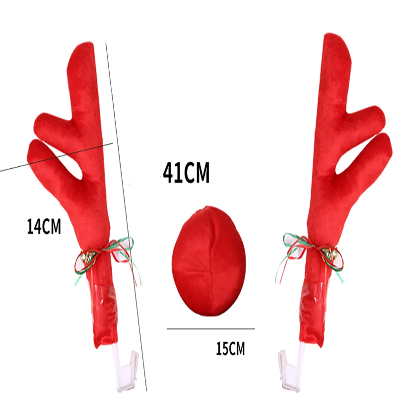Рождественский аксессуар для украшения автомобиля «Костюм грузовика с оленем рождественского венка для автомобилей SUV Golf 7 BMW e46».