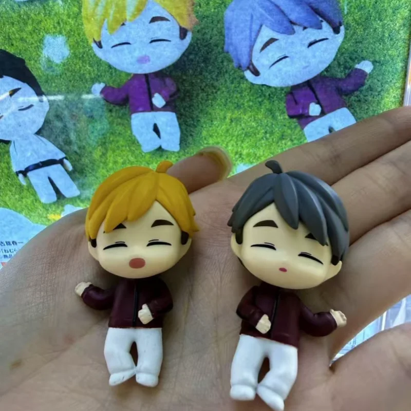 Коллекционные мини-фигурки Bandai Namco Haikyuu: Серия «Спящие» (Vol.2), Гашапон, 4.5 см (Оикава Тоору, Мия Ацуму, Мия Осаму, Бокуто Коутаро, Акаши) (art.: 3920dbcb5a16f) - 3920dbcb5a16f