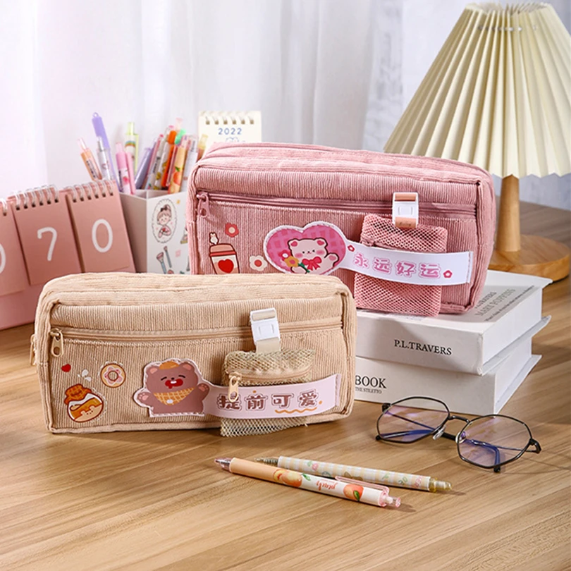 

16 Color Large Capacity Pencil Case Kawaii Pencilcase School Pen Case Supplies Pencil Bag School Box Pencils Pouch Stationery