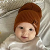 Baby Hat Kids Newborn Knitted Cap Crochet Solid Children Beanies Boys Girls Hats Headwear Toddler Kids Caps Accessories Clothes 6