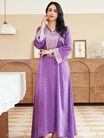 md abayas for women dubai turkish kaftan maxi robe long sleeve loose boubou muslim fashion islamic clothing evening gown kimono