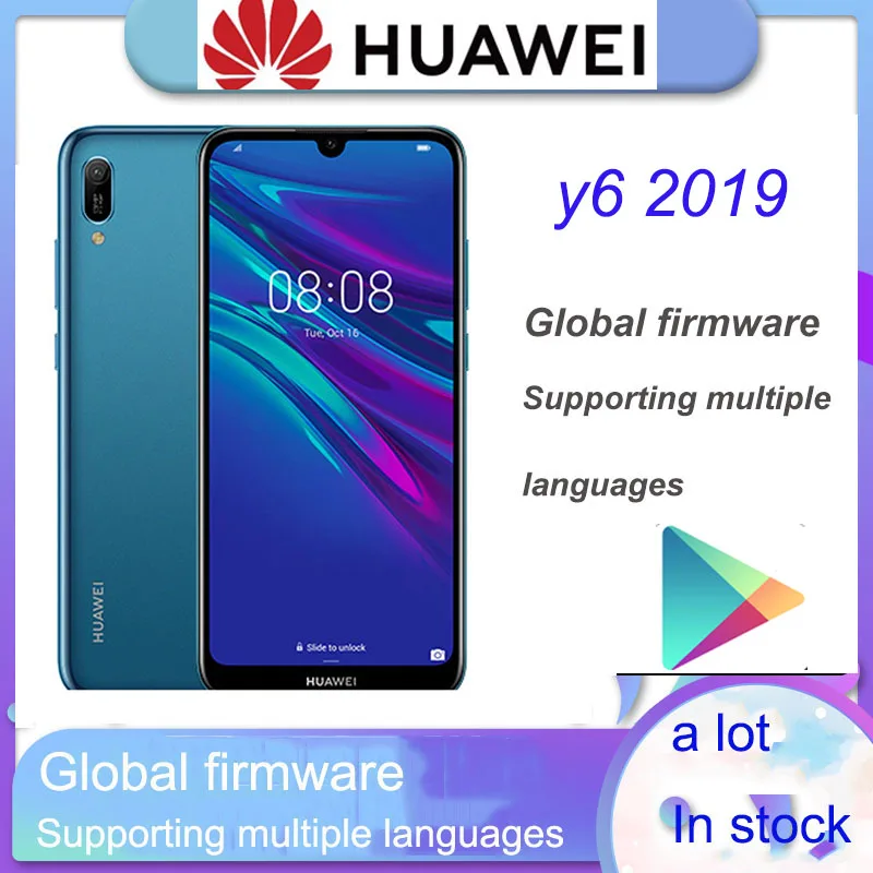

Huawei Y6 смартфон, экран 2019 дюйма, MT6761 Helio A22