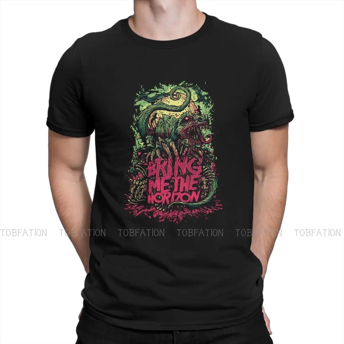 

Bring Me Unique TShirt Horizon Forbidden West Game Casual T Shirt Hot Sale T-shirt For Men Women
