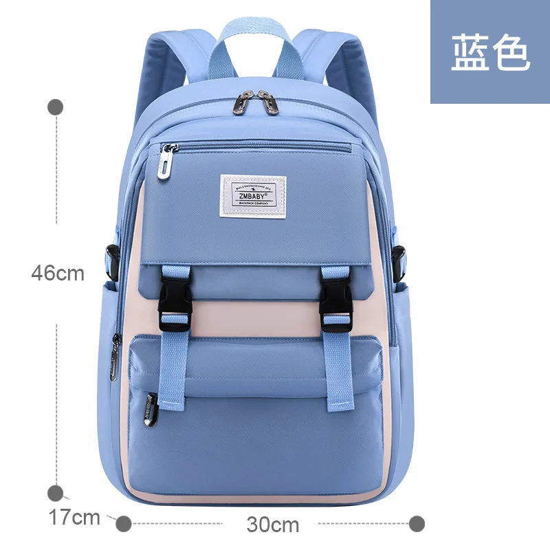 2021 Orthopedic Backpack Children Waterproof School bags Kids Book Bag primay school Backpacks for boys Girls mochila infantil