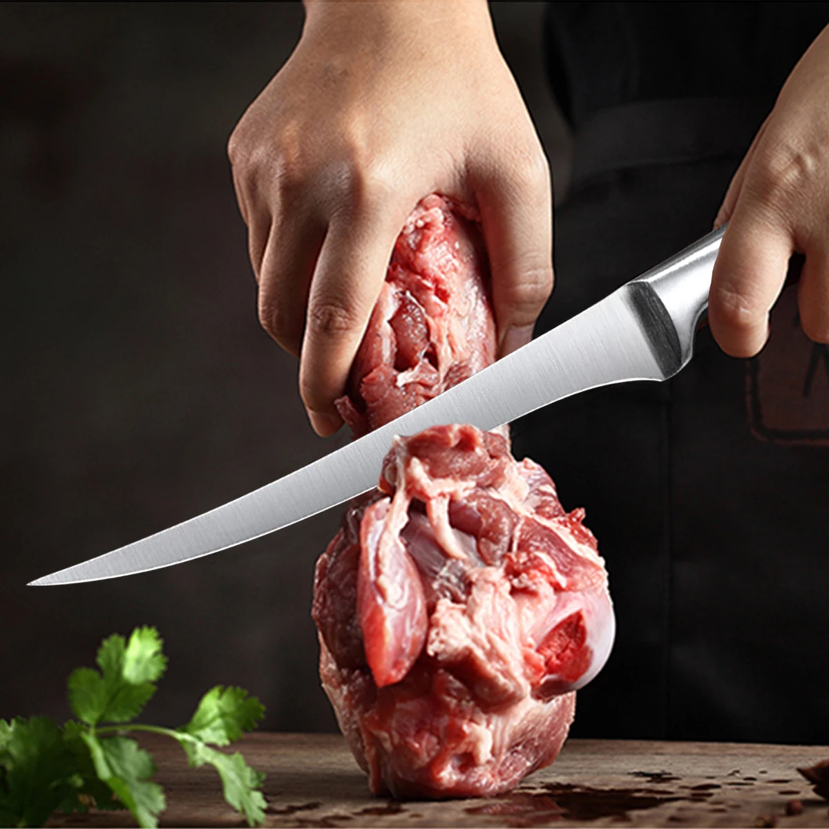 Нож для обвалки Мясник 6 дюймов нержавеющая сталь