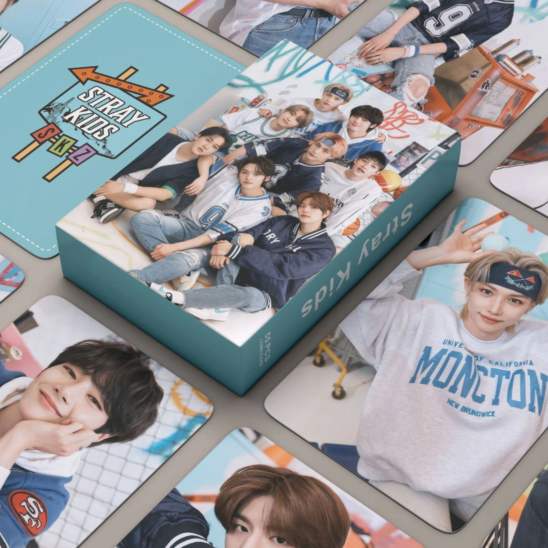 

55PCS/set KPOP Stuff Straykids NAC New Album Boys Group Photocards High Quality Photo Card Postcard For Fans Collection Gift