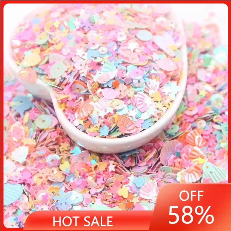 

Paillettes PVC Confetti Glitter Sequins For Crafts Nail Art Decoration Paillettes Sequin DIY Sewing Accessories 10g