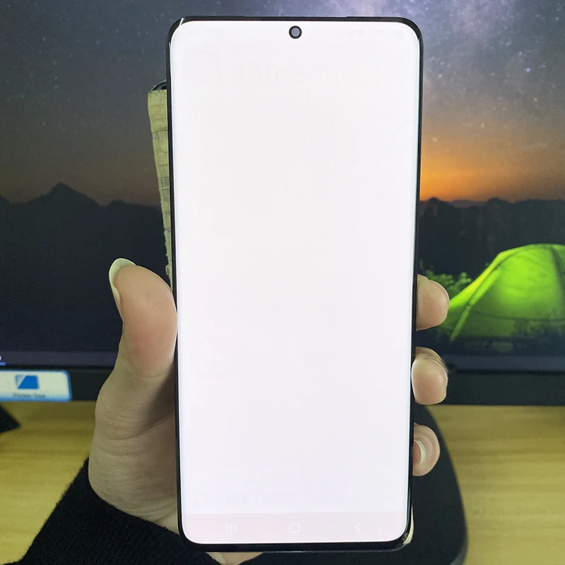 Только ЖК-дисплей Burn G985F для Samsung Galaxy S20 Plus с рамкой SM- G985A G985U G985F/DS сенсорный экран |