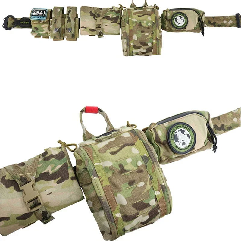 Аптечка первой помощи Multicam тактическая EDC Molle медицинская сумка для охоты на