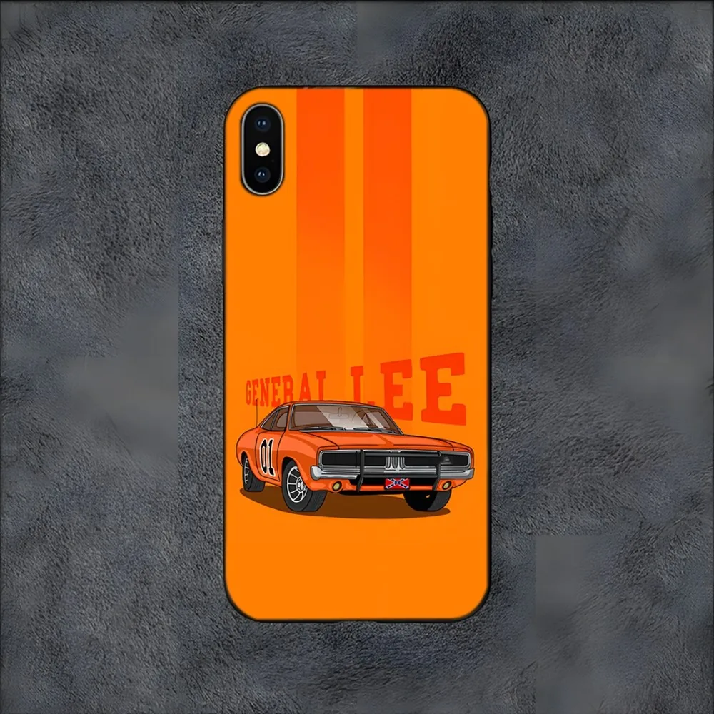 The General Lee Dukes Of Hazzard 01 Phone Case For Samsung S25 S24 S22 S23 S30 Ultra S20 Plus S21 Fe 10 9 5G Silicone Cover