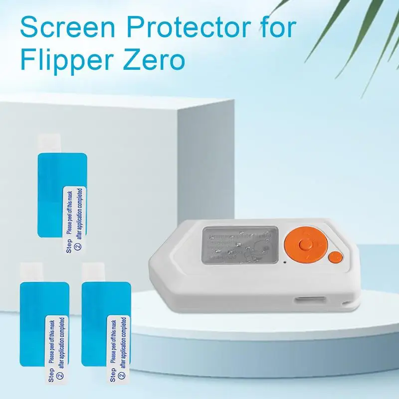 Защитная пленка для игровой консоли Flipper Zero 3 шт