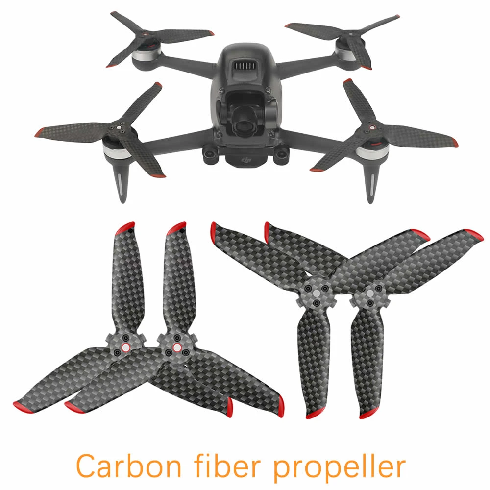 

For DJI FPV Carbon Fiber Propeller Hard and Durable Lightweight Propellers 5328S Foldable Low Noise Props Blades Accessories