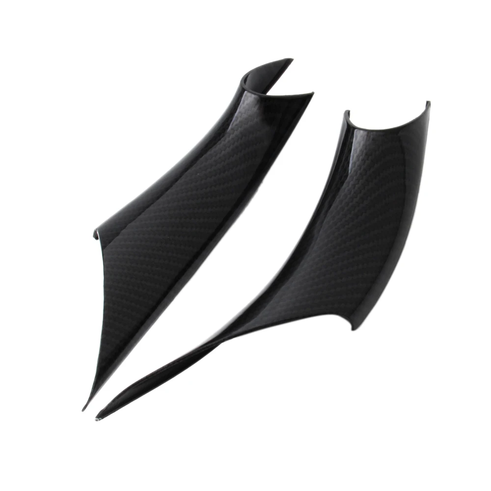 

2Pcs ABS Interior Door Handle Pull Protective Cover for -BMW 3 4 Series 3 Series GT F30 F35 2013-2019 Carbon Fiber Style