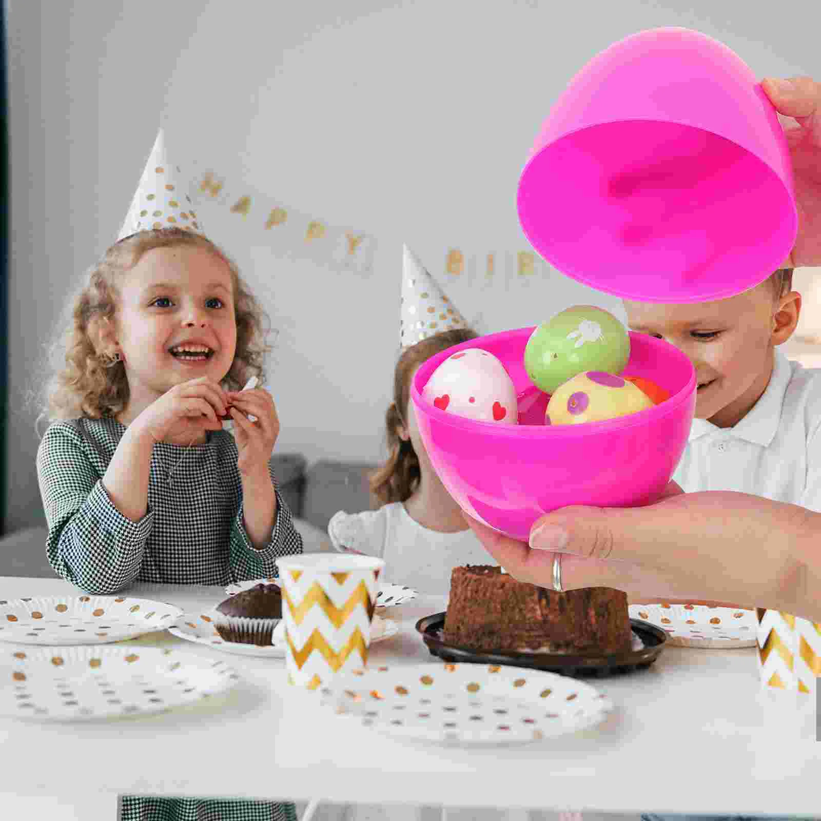 

13pcs Eggs Fillable Eggs Egg Shape Candy Boxes