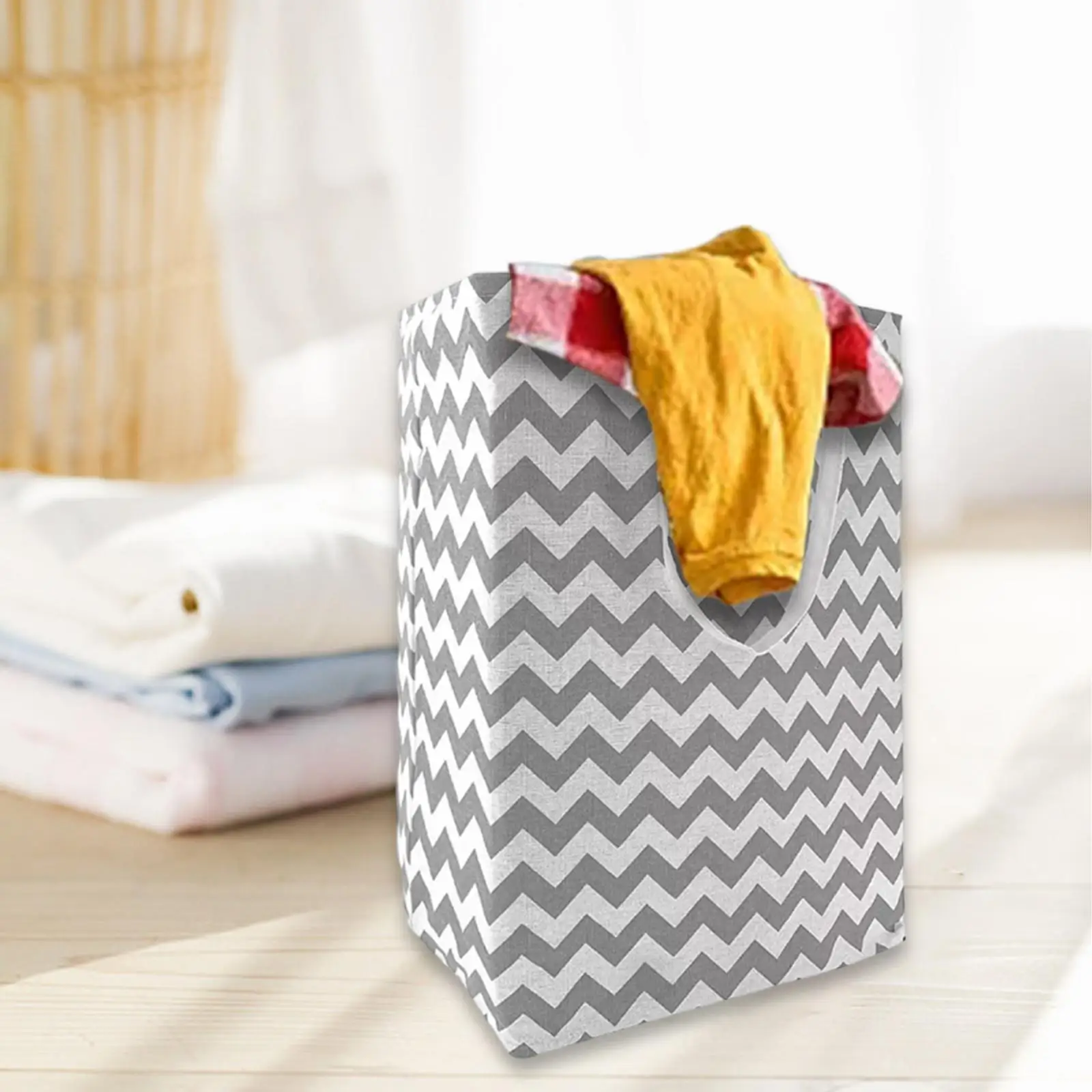 

Laundry Hamper Large Opening Storage Basket Multipurpose Laundry Storage Basket for Bathroom Playroom Laundry Room Home Blanket