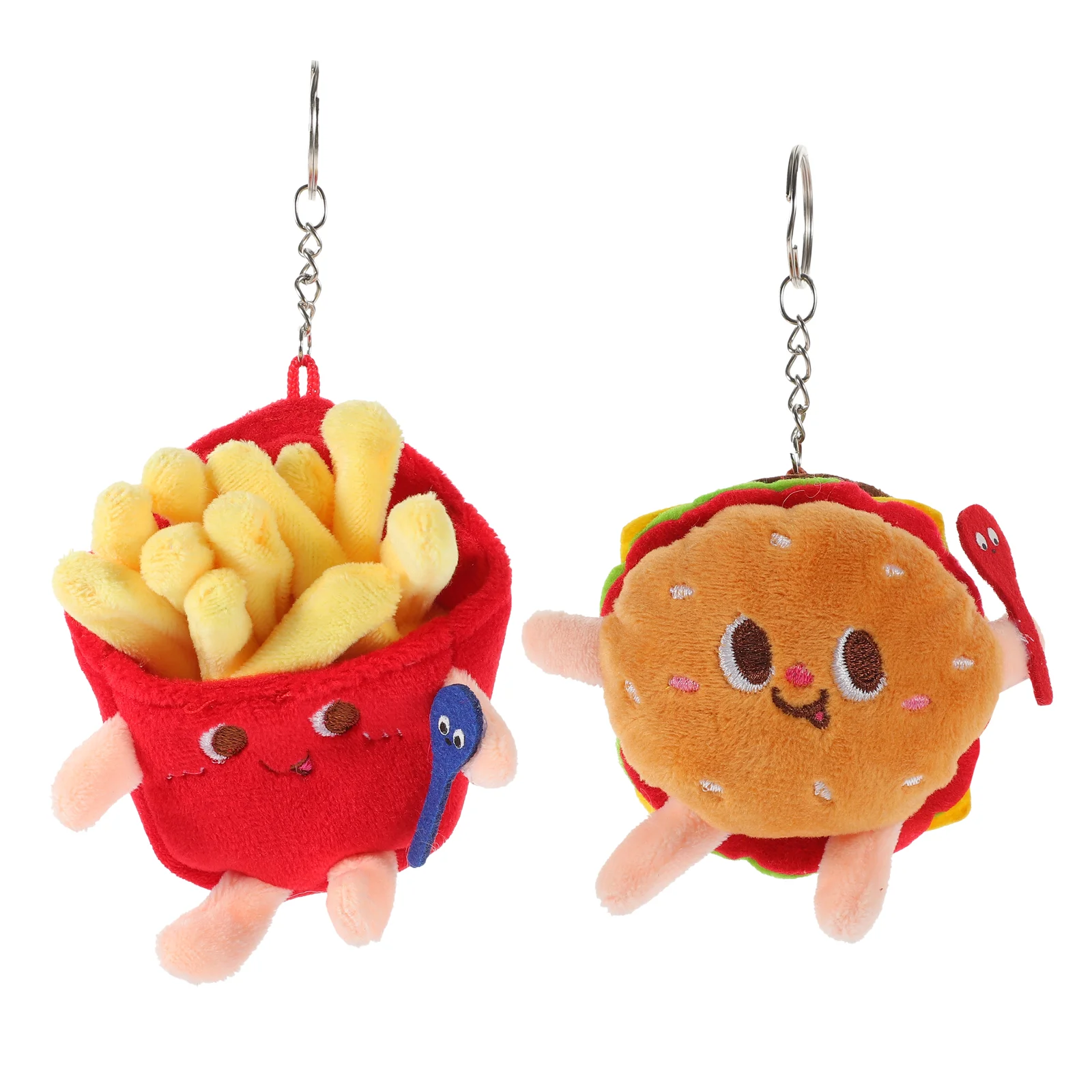 

2 Pcs Chew Toys Puppies Pet Plush Training Household Dog Convenient Bite Squeaky Chewing Small Puppy Play