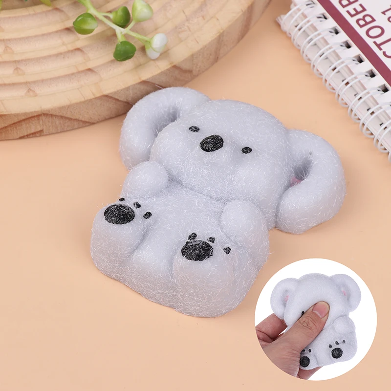 1 шт. милая коала силиконовая игрушка с медленным отскоком декомпрессионная